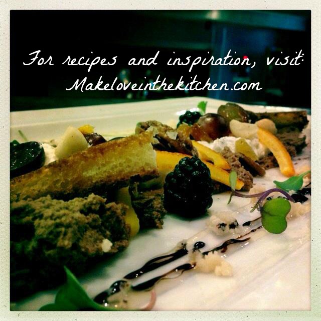 For recipes and inspiration, visit: makeloveinthekitchen.com